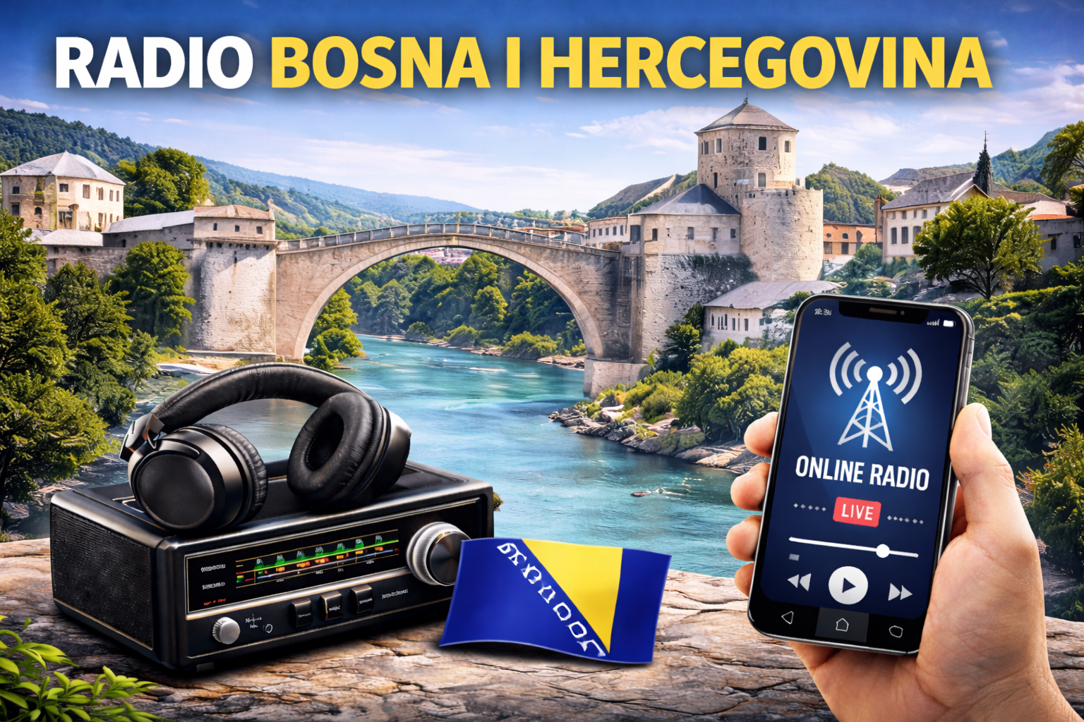 Radio Bosna i Hercegovina – radio stanice iz BiH uživo preko interneta