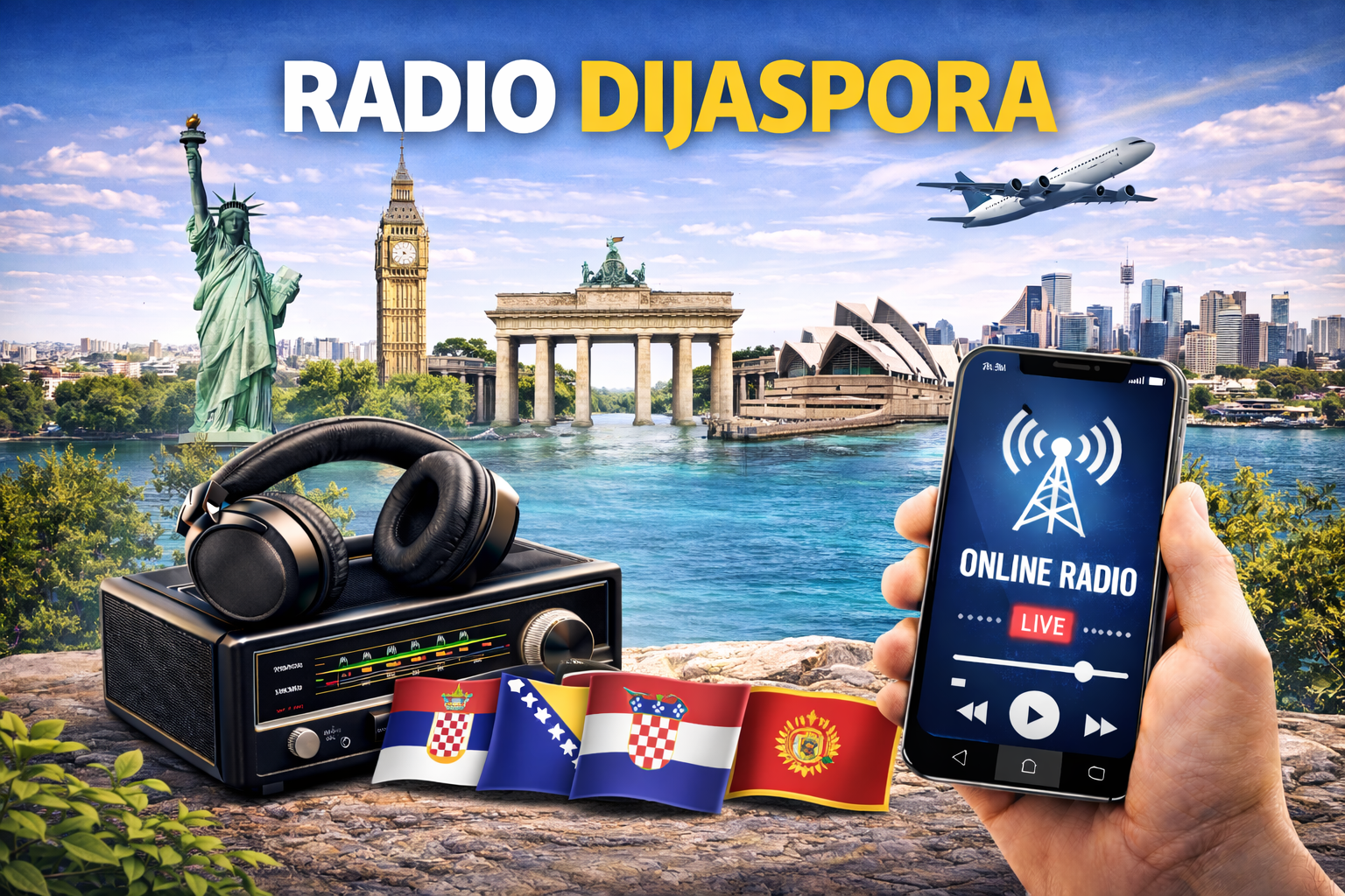 Radio Dijaspora – ExYu radio stanice za dijasporu uživo preko interneta